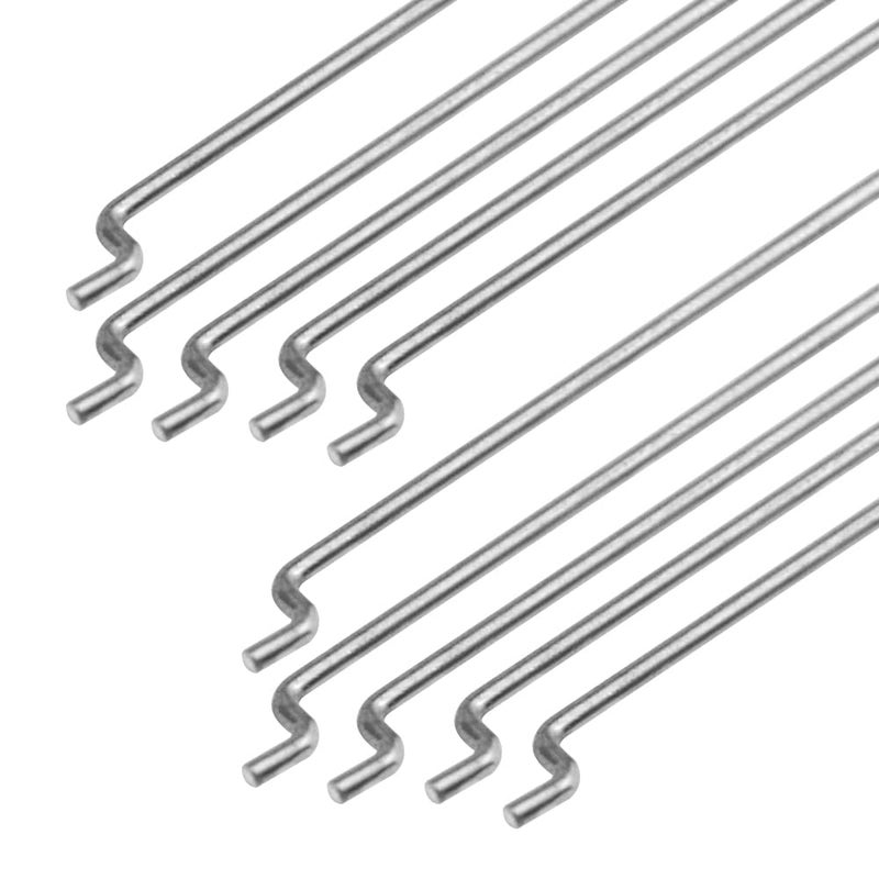 WMYCONGCONG 10 PCS 1.2x260mm Steel Pushrod Parts + 10 PCS Nylon Micro Control Horns 20x11mm 4 Holes for RC Airplane Plane DIY Parts - Image 3
